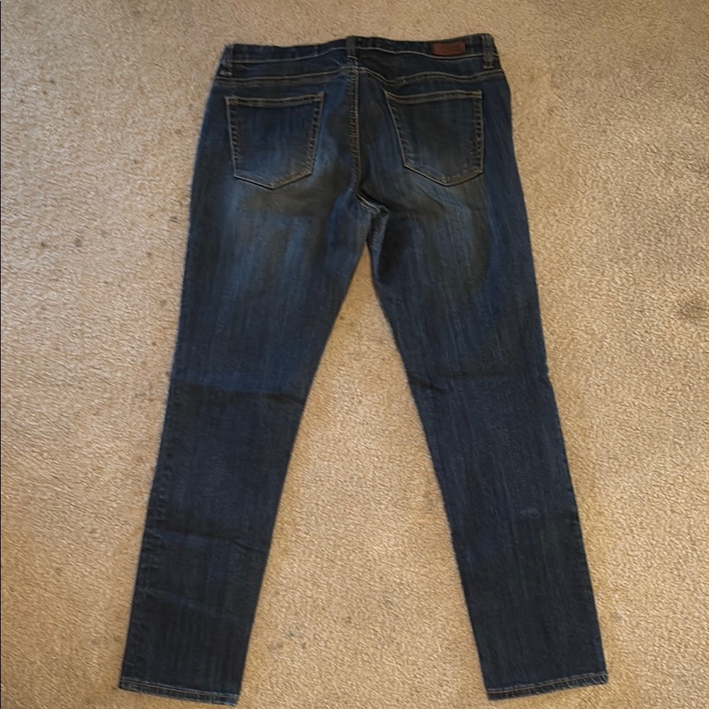 Charlotte Russe Blue Skinny Jeans Classic Style - Picture 3 of 4